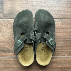 Birkenstock Boston size 42 in Modern Suede Thyme